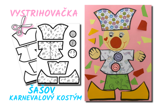 aktivity-karneval-šašo-vystrihovačka